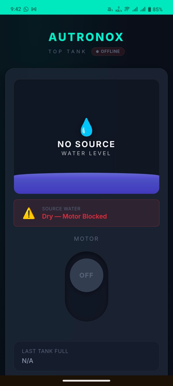 Autronox Live Dashboard